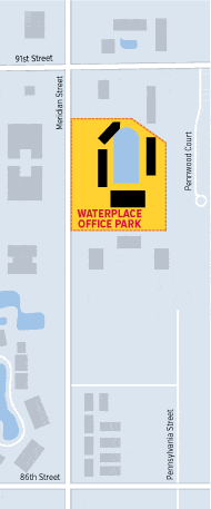 REW waterplace office map