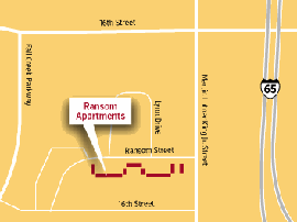 Ransom apartments REW map