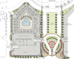 Rendering of mixed use project in Fishers