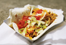 State Fair food: Pulled Pork Taco