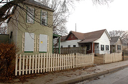 Home targeted for demolition by Keep Indianapolis Beautiful