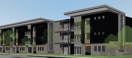Illinois Place apartments rendering