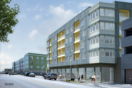Virginia ave mixed use rendering REW 15col