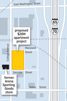 REW Georgioa College apartment map