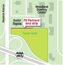 tyner land map spite strip