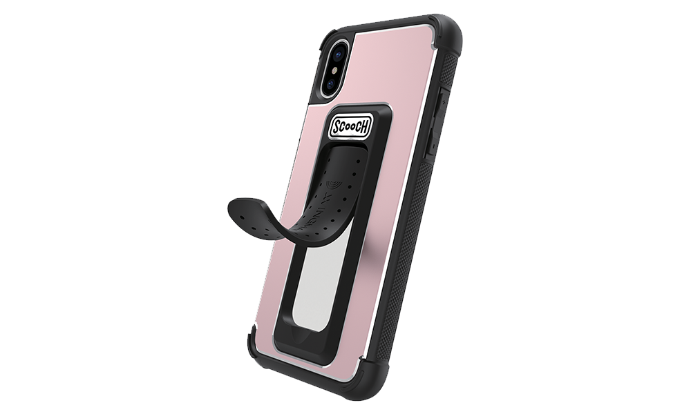 Scooch rose gold case