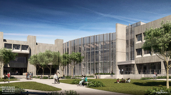 Butler science exterior rendering - 600 px