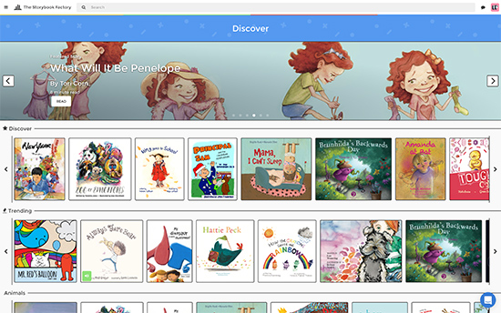 The Storybook Factory screenshot 550 px