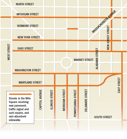 paving map