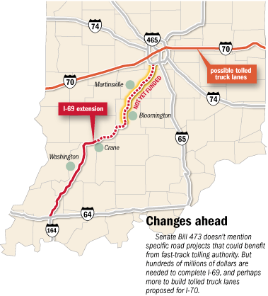 I-69 map