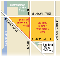 Map of Block 400 project