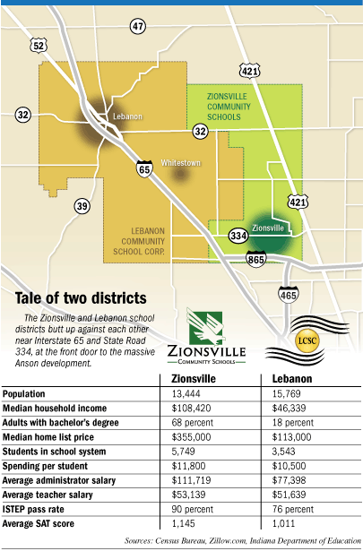 school districts map