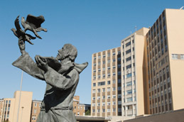 St. Francis statue will move to Carmel.