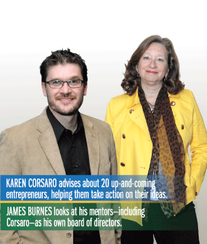 James Burnes and Karen Corsaro