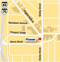 Fountain Square map