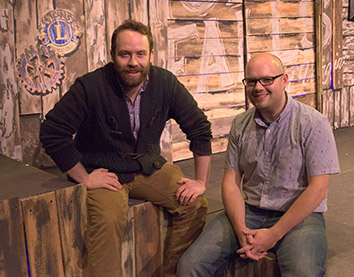 LOU’S VIEWS: Zack Neiditch and Zach Rosing playfully tweak local theater 