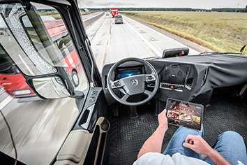 Driverless future ahead for trucking?