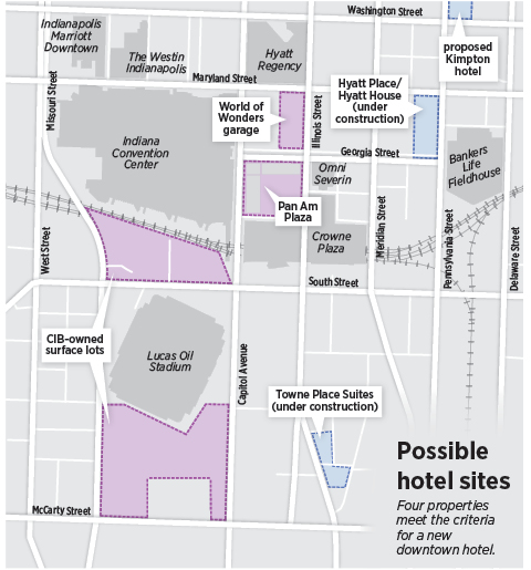 hotel map