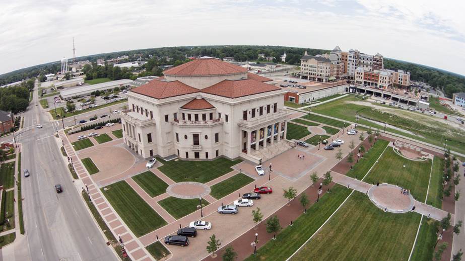 Aerial view of Palladium, 2014