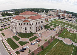 Aerial view of Palladium, 2014