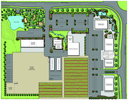 Sundown Gardens site plan, Westfield