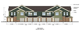 Watermark Residential, Whitestown rendering