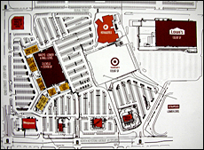 Glendale Town Center Layout