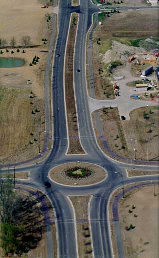 Roundabout in Carmel