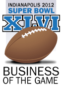 Super Bowl XLVI Business of the game series tag