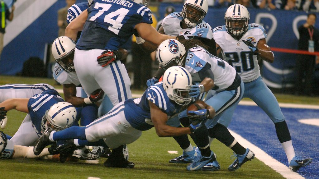 The Indianapolis Colts' surprising success this season included stellar performances from rookie running back Vick Ballard.