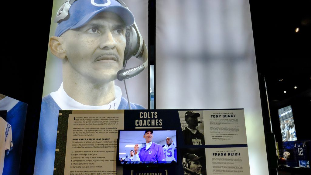 ''Indianapolis Colts: The Exhibit,'' at the Indiana History Center, is a celebratory view of the team and its impact on Indianapolis.