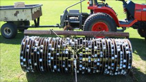 Rawhide Golf Ball Co.'s remote-retrieval system can recover 900 golf balls in one pass.
