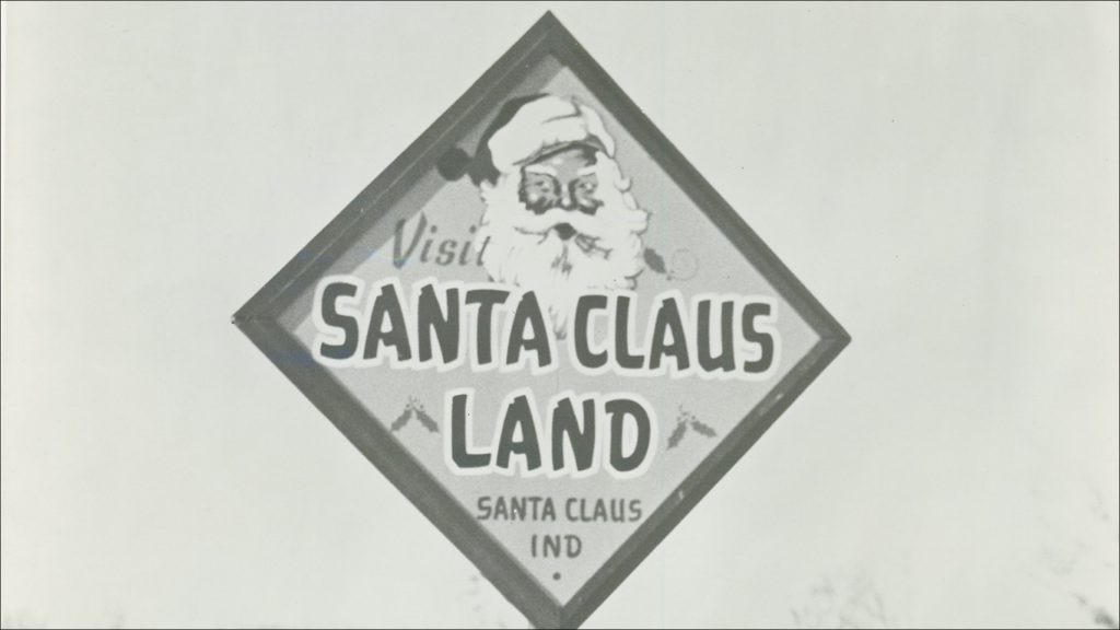 In the 1950s, advertising signs were posted on rural roads throughout southern Indiana.