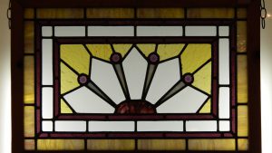 Stained glass is a mainstay for architectural antique businesses.