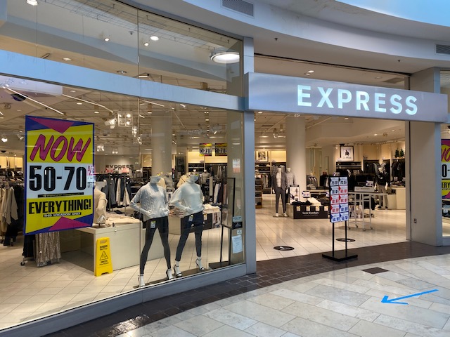 UPDATE: Express files for bankruptcy, announces store closures, possible sale