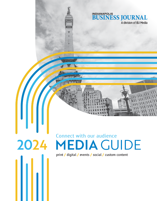 Cover of IBJ's 2024 Media Guide